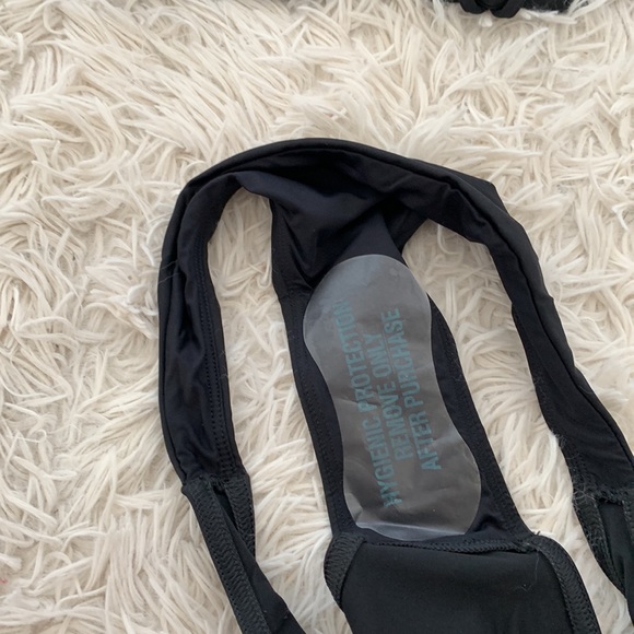 zimmermann honour circular frill black bikini top and bottom - Picture 6 of 8